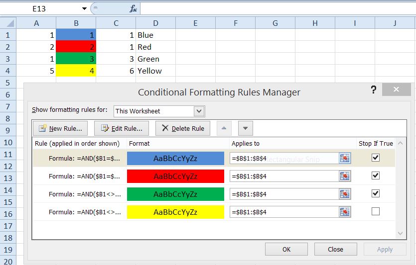 Topic: Conditional Formatting Help! @ AskWoody