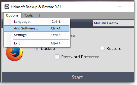 Add Software
