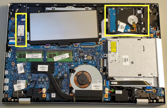Optane and drive