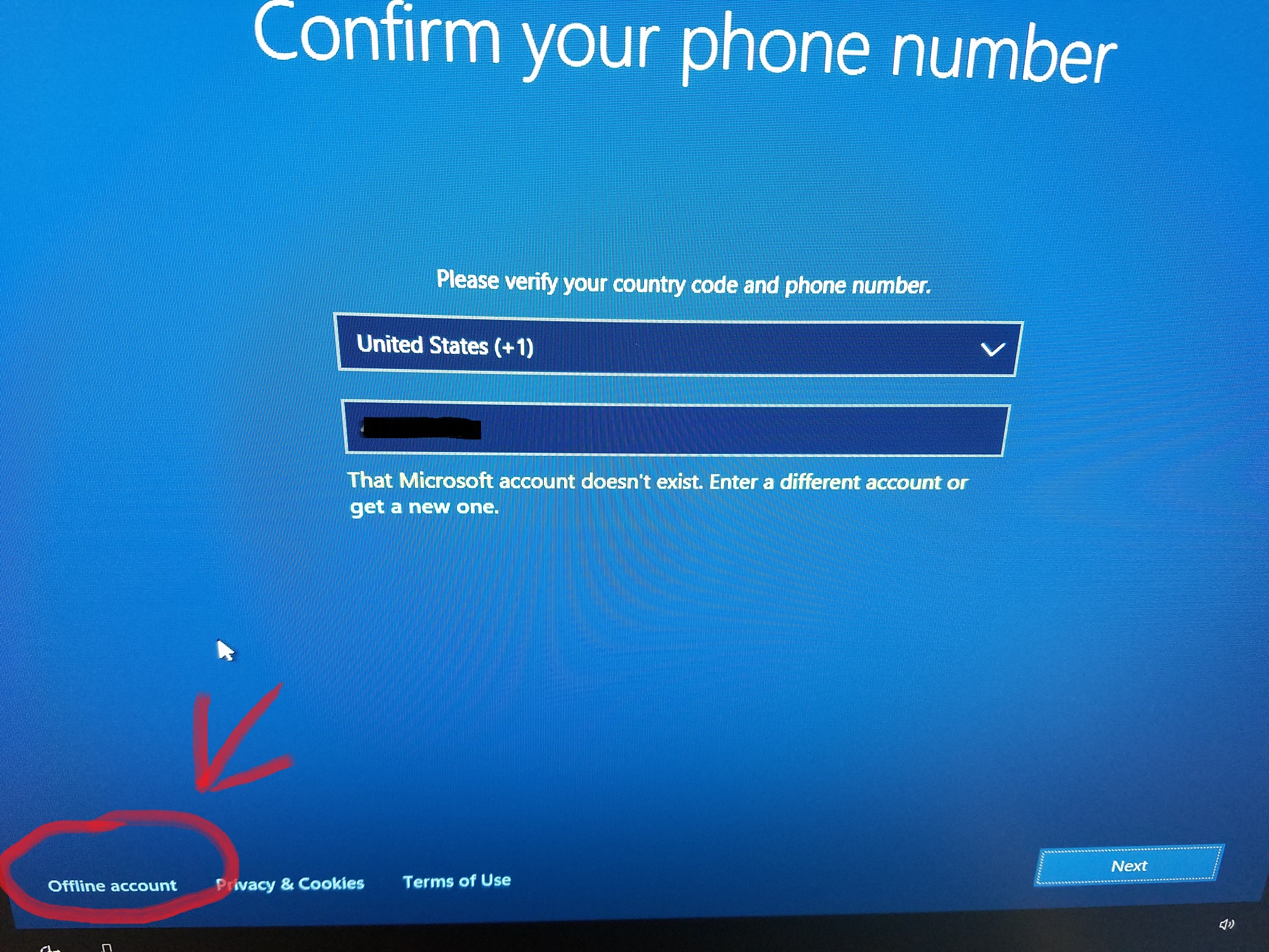 windows phone remove microsoft account