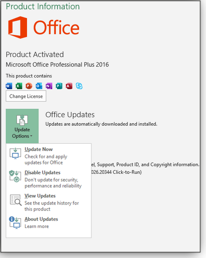 microsoft office updates and ask woody