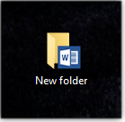 Word folder