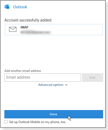 Setting up a Gmail account