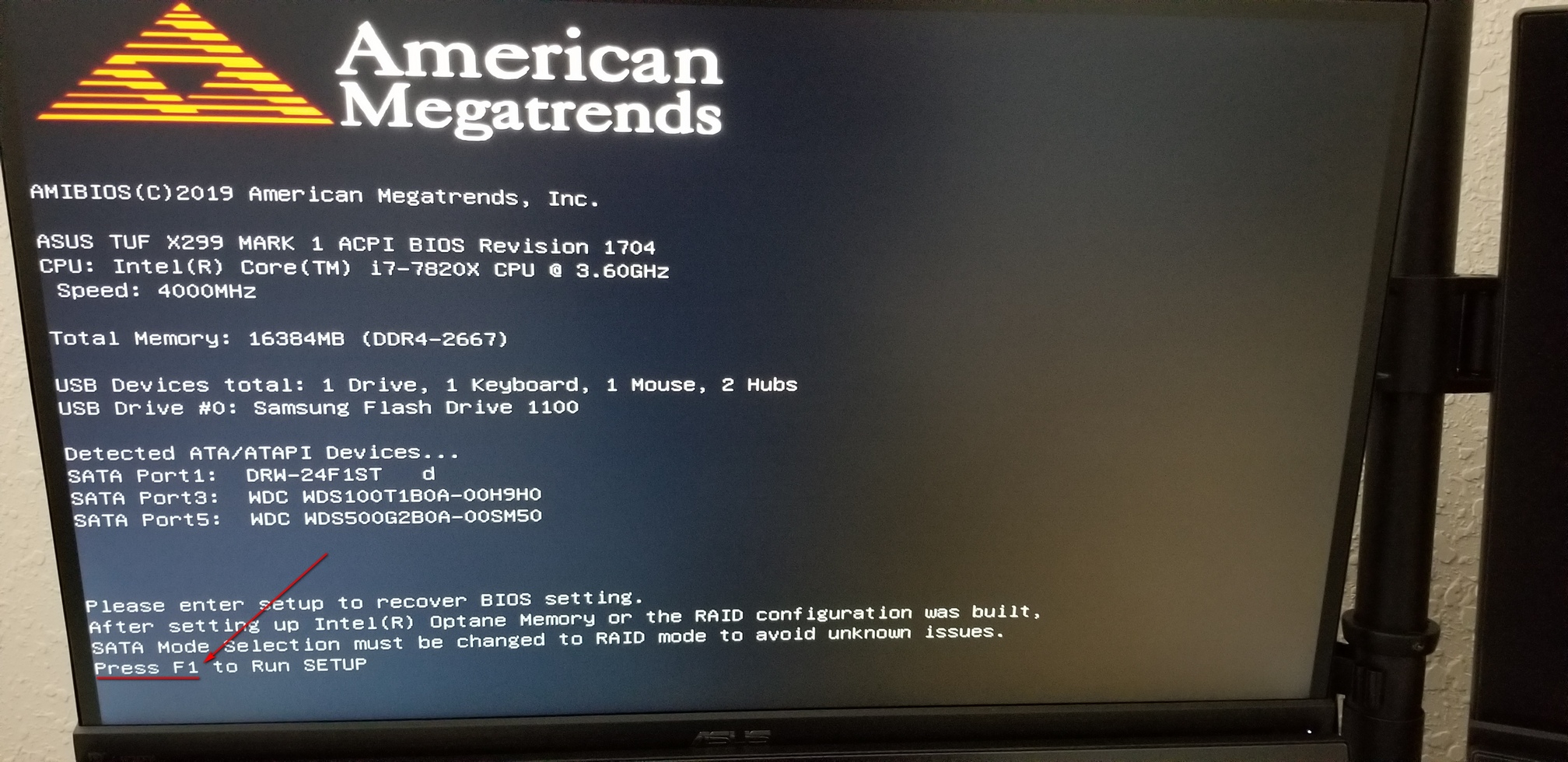 how to update american megatrends bios update