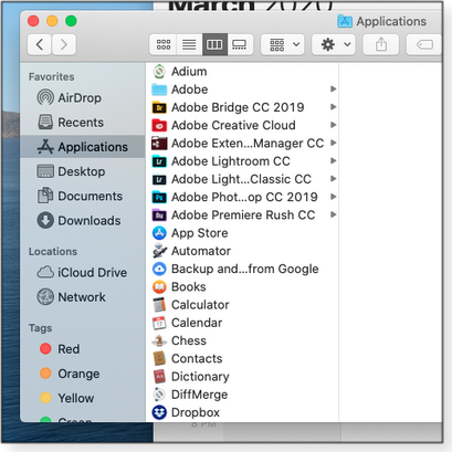 macOS Finder