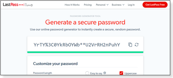 LastPass app