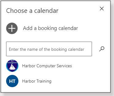 Choose a calendar