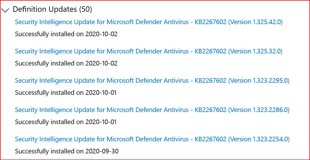 Topic: Defender Version Numbering Change @ AskWoody