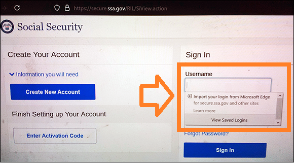 Firefox can import passwords from Edge