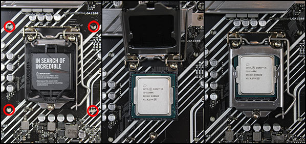 Processor insertion