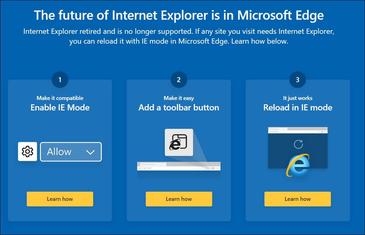 Goodbye Internet Explorer 11, Hello Microsoft Edge - Ecessa