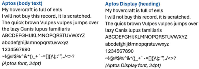 Aptos and Aptos Display
