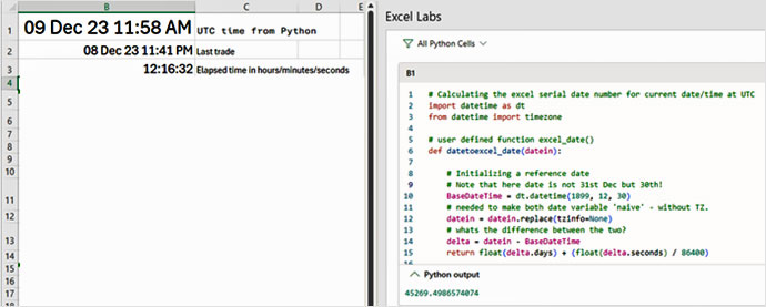Excel Labs has a better Python Editor and formula debugging