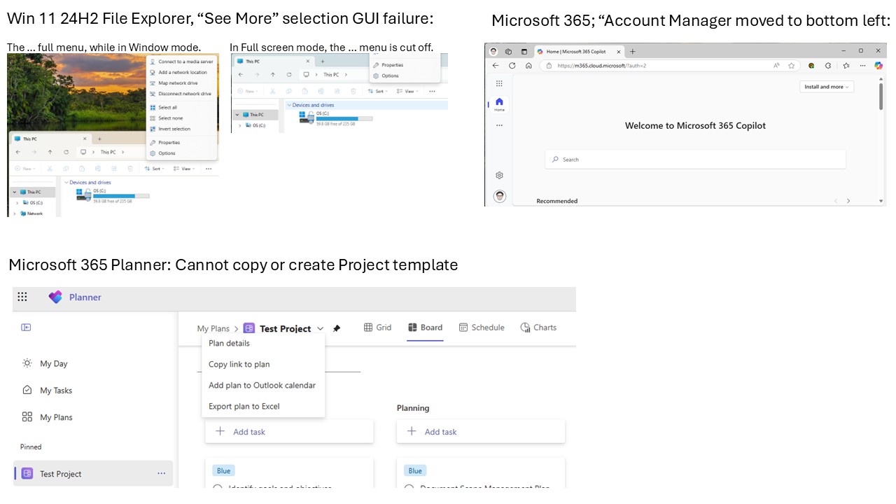 Microsoft Wexample Topic: Three SIGH moments involving Microsoft this week @ AskWoody