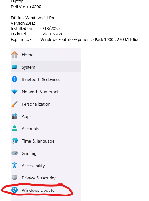 Topic: Where is the Windows Update tab? @ AskWoody