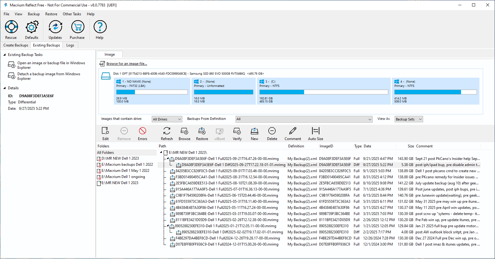 Mr. Backup Sign Topic: How to create MR 8 free usb rescue-easy steps please? @ AskWoody