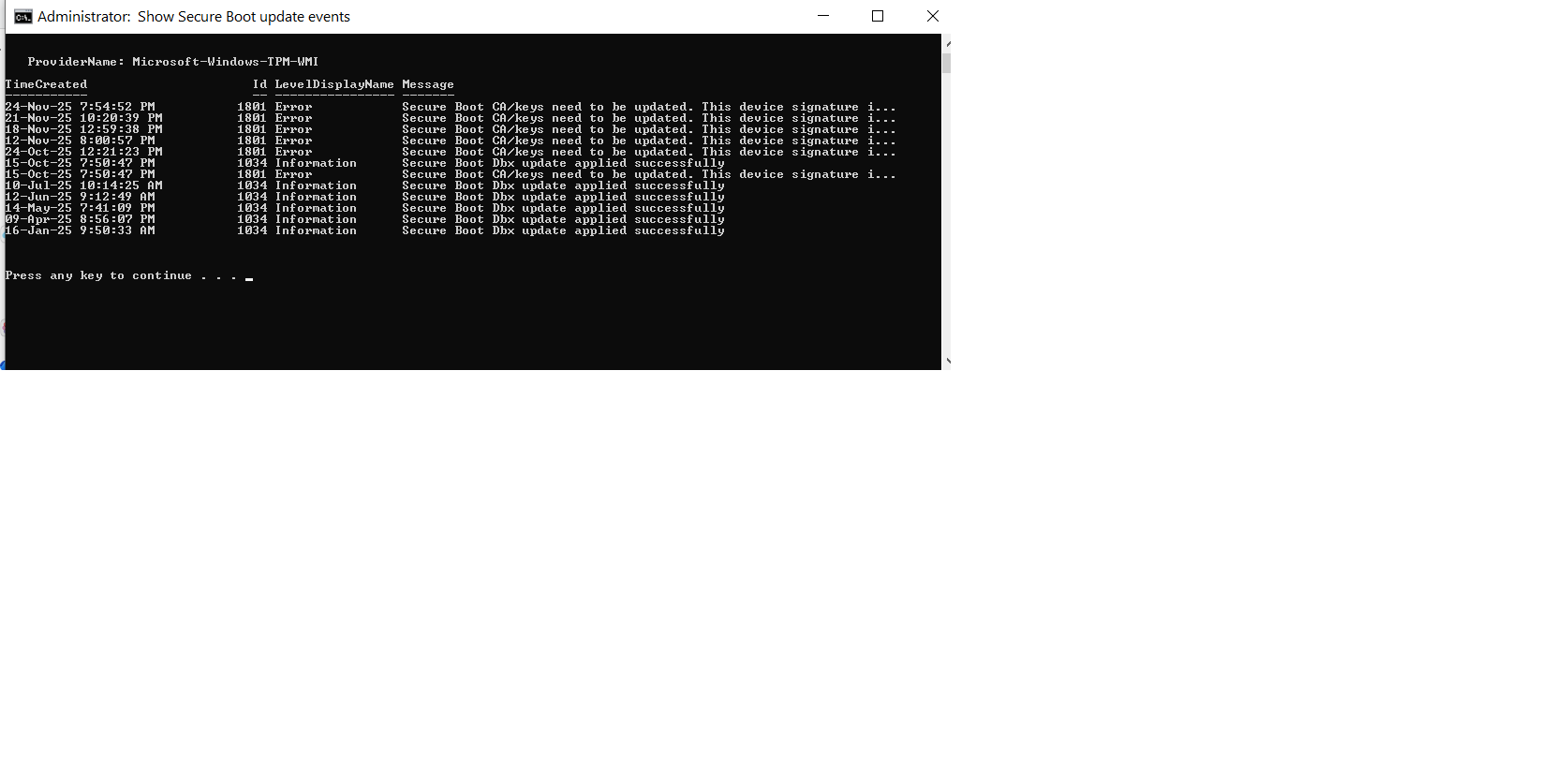 Topic: Securing Secure Boot @ AskWoody