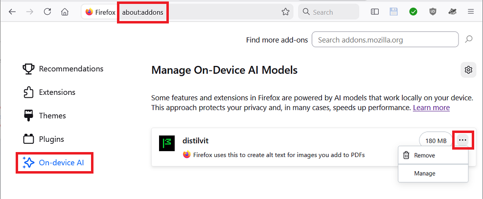 Topic: Mozilla explains AI in Firefox @ AskWoody
