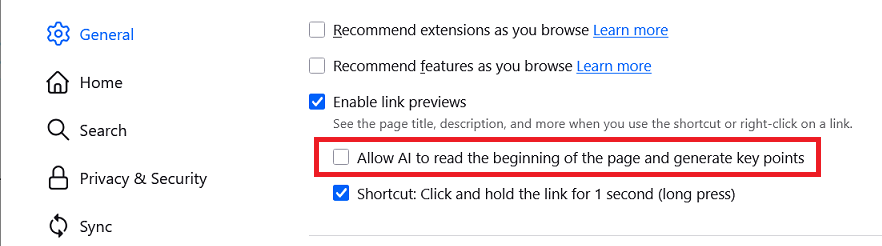 Topic: Mozilla explains AI in Firefox @ AskWoody
