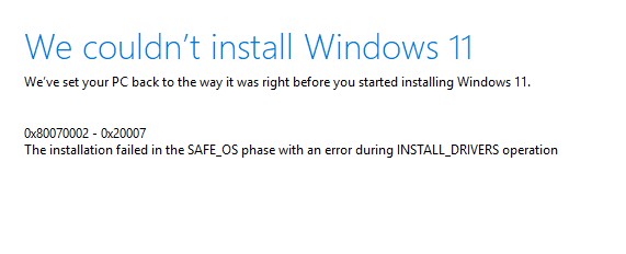 Topic: I cannot Install Windows 11 Pro with MCTool or ISO file. @ AskWoody