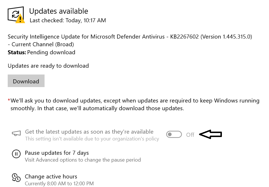 Topic: Can’t download and install 5977181 (2026-02 Security Update ...
