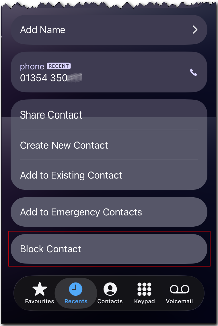 Topic: iOS 26 ‘Block Contact’ bug on SE2/3 models @ AskWoody