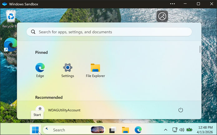 FREE EDITION: Virtual Machines: The Windows Sandbox @ AskWoody