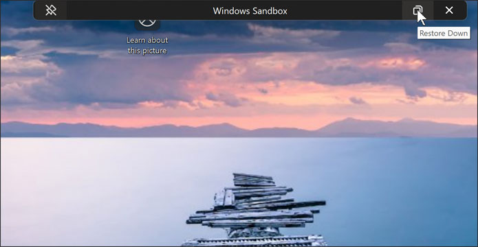 Sandwatch Computer Windows FREE EDITION: Virtual Machines: The Windows Sandbox @ AskWoody