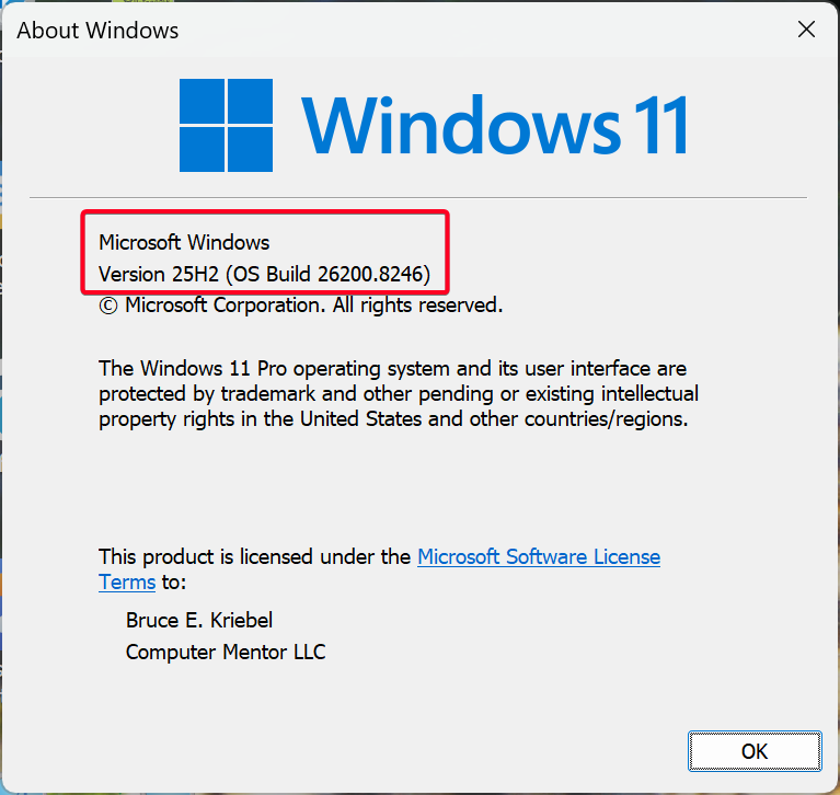 Topic Updates Topic: April 2026 Updates @ AskWoody