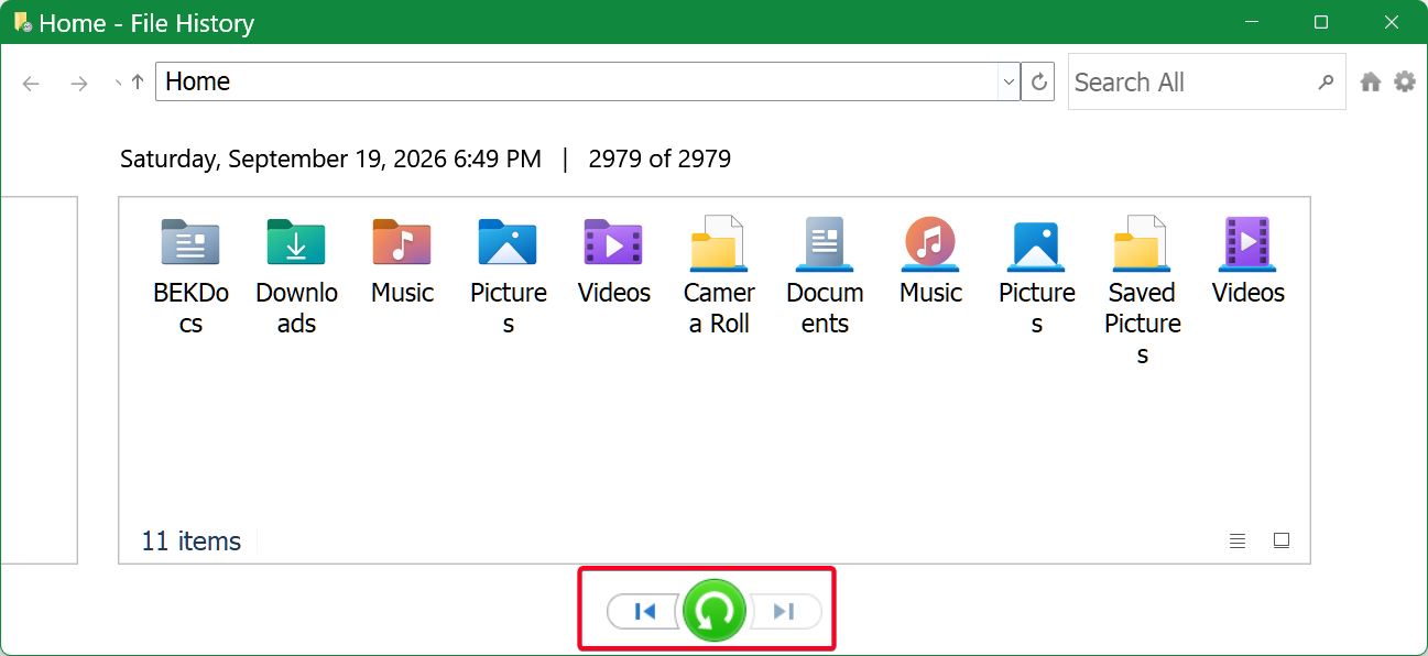Topic: File History might stop working after installing September 2026 ...