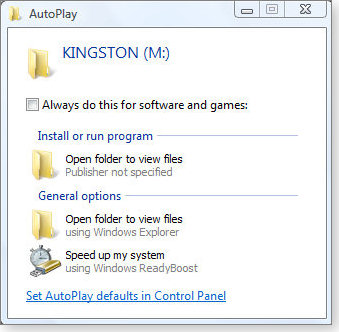 Autoplay reacting to a fancy autorun.inf