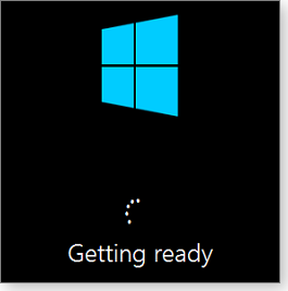 Getting ready status indicator