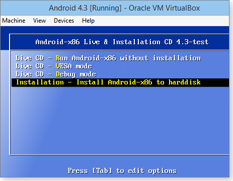 Install Android